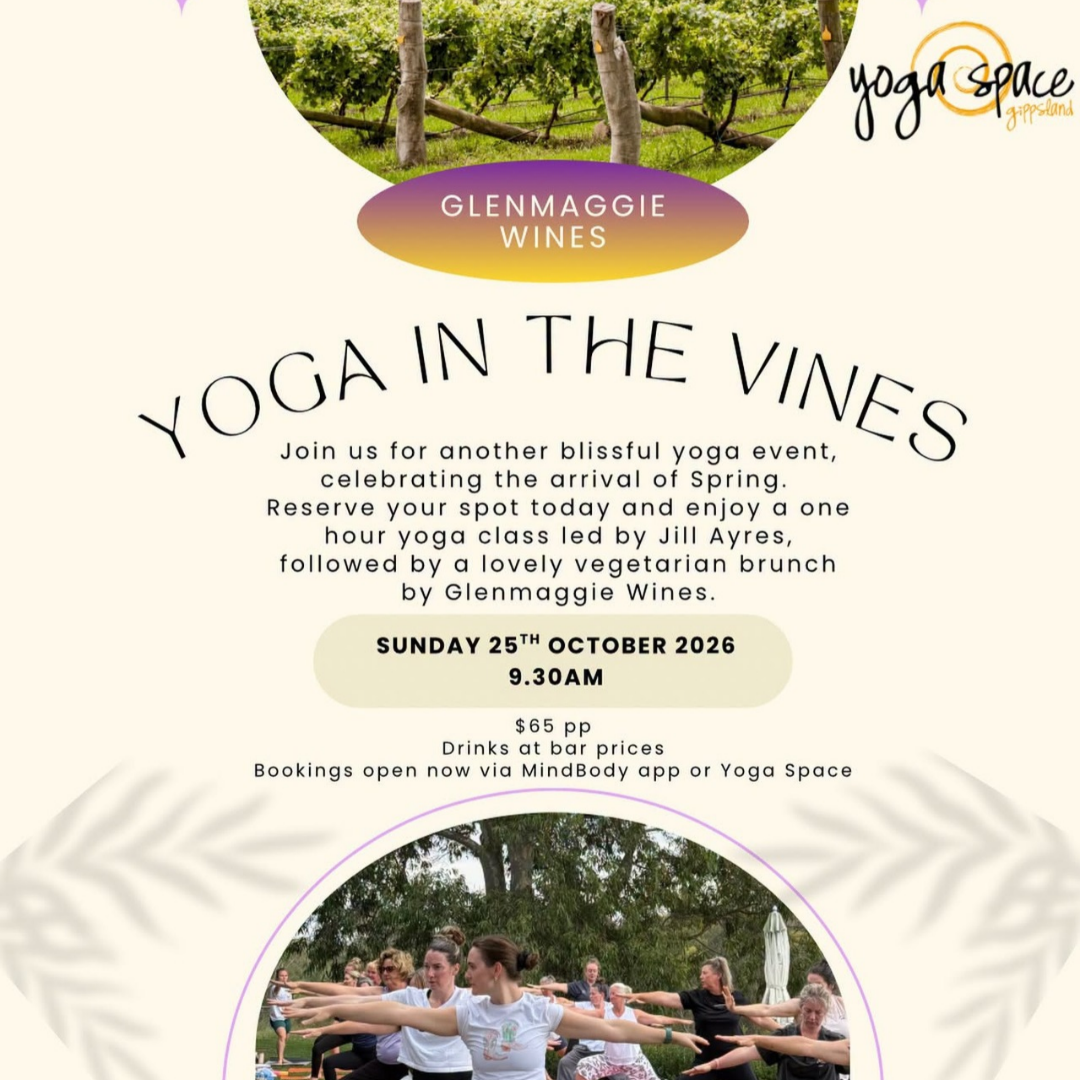 yoga in the Vines 2026